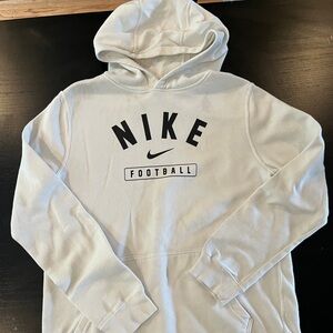 Youth XL Nike Football Sweatshirt - white